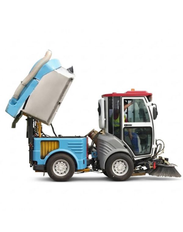 Xe quét rác hút bụi đường 500L chạy dầu