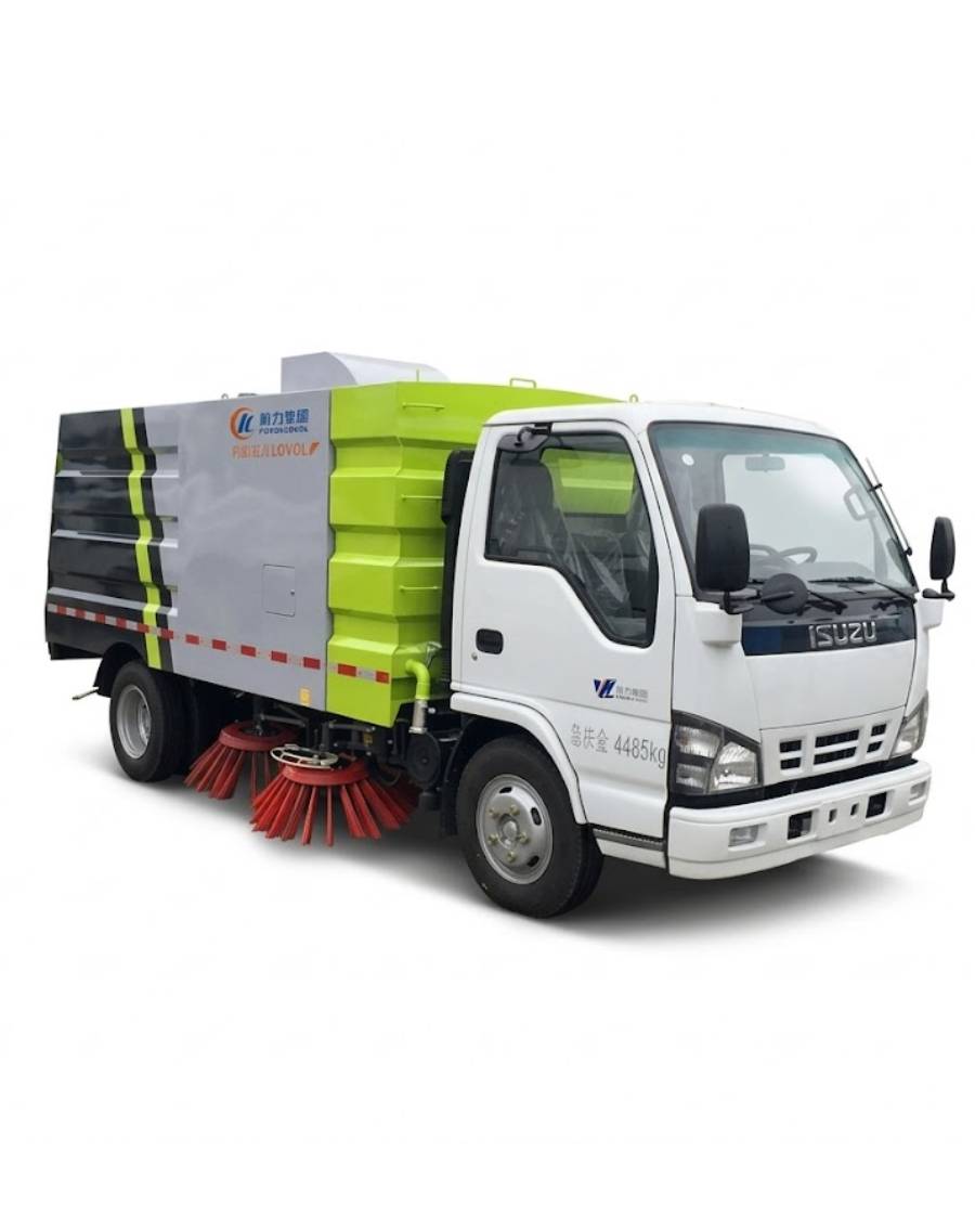 Xe quét rác hút bụi đô thị ISUZU 5m3