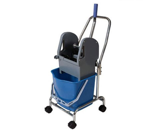 Xe vắt móp lau sàn đơn khung inox 17 lít