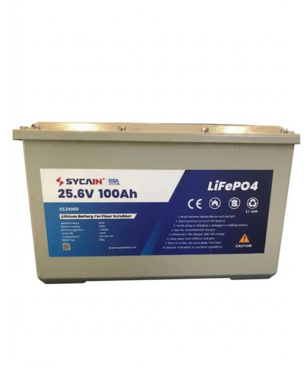 Pin lithium cho máy chà sàn đẩy tay 24V-100Ah