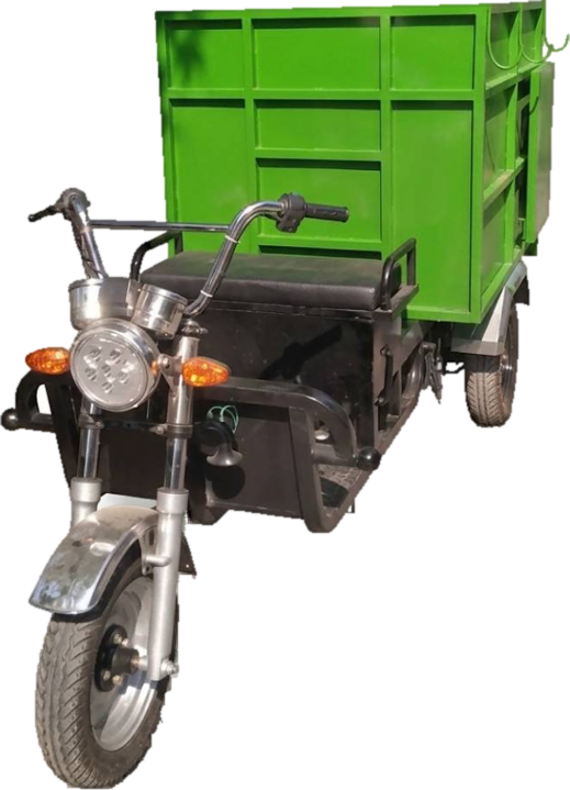 Xe chở rác 3 bánh động cơ xăng